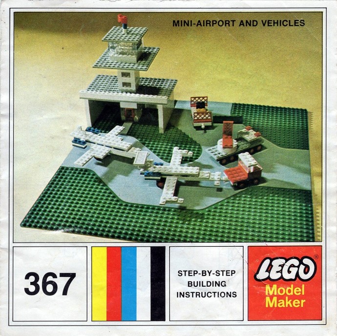 Конструктор LEGO (ЛЕГО) Samsonite 367 Mini Airport and Vehicle