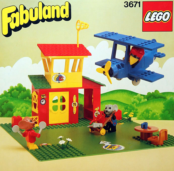 Конструктор LEGO (ЛЕГО) Fabuland 3671 Airport