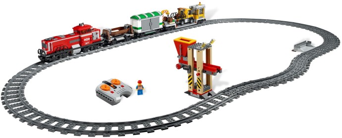 Lego city red train hot sale