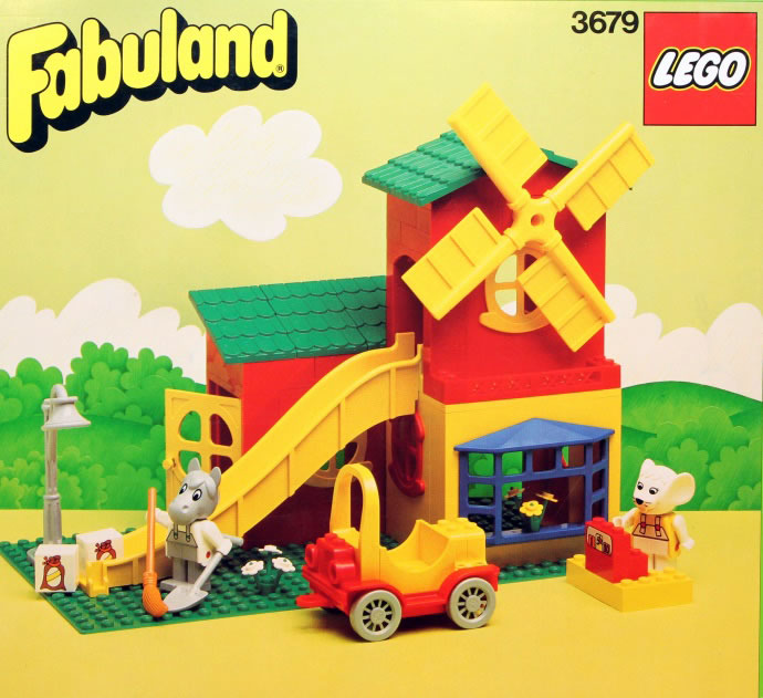 Конструктор LEGO (ЛЕГО) Fabuland 3679 Flour Mill and Shop