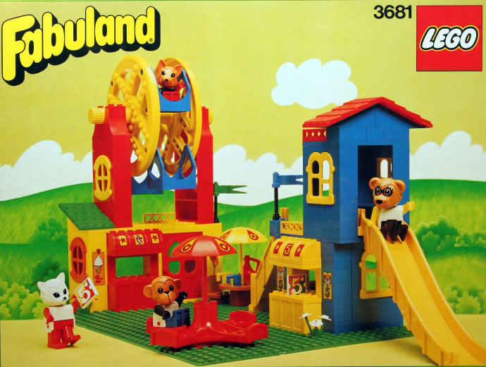Конструктор LEGO (ЛЕГО) Fabuland 3681 Amusement Park