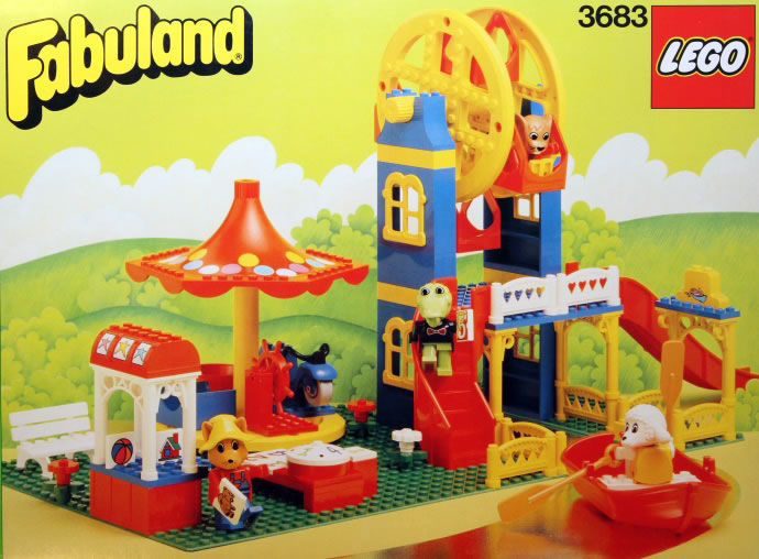 Конструктор LEGO (ЛЕГО) Fabuland 3683 Amusement Park