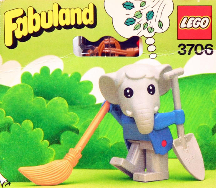 Конструктор LEGO (ЛЕГО) Fabuland 3706 Ernie Elephant