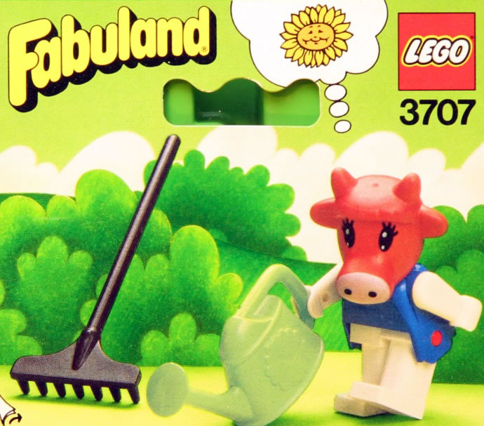 Конструктор LEGO (ЛЕГО) Fabuland 3707 Clara Cow