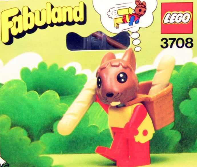 Конструктор LEGO (ЛЕГО) Fabuland 3708 Rufus Rabbit