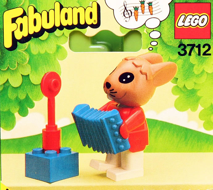 Конструктор LEGO (ЛЕГО) Fabuland 3712 Robby Rabbit