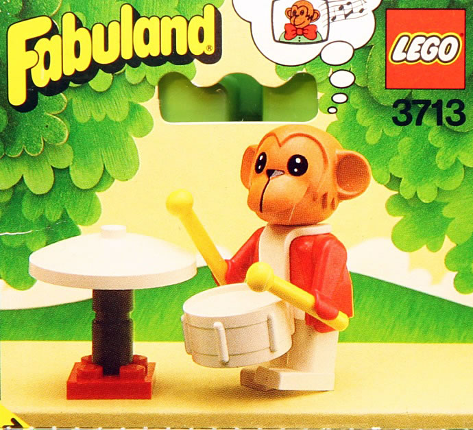 Конструктор LEGO (ЛЕГО) Fabuland 3713 Mike Monkey