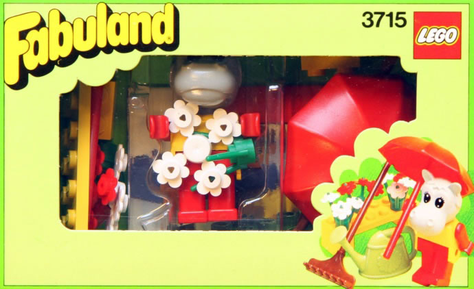 Конструктор LEGO (ЛЕГО) Fabuland 3715 Hannah's Flower Stand
