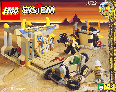 Конструктор LEGO (ЛЕГО) Adventurers 3722 Treasure Tomb