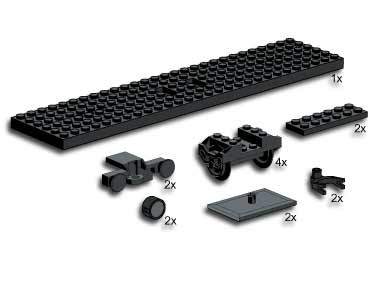 Конструктор LEGO (ЛЕГО) Bulk Bricks 3737 Train Accessories