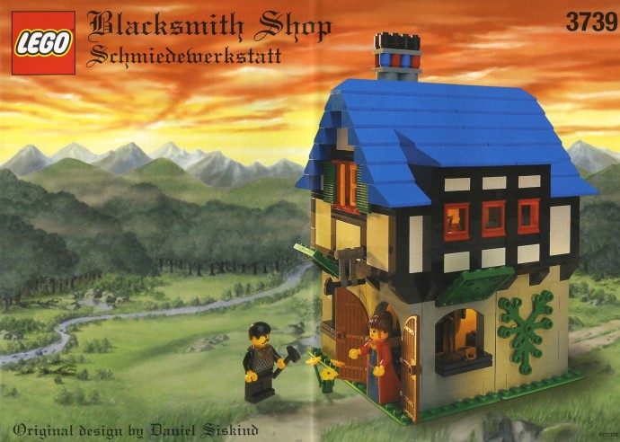 Конструктор LEGO (ЛЕГО) Castle 3739 Blacksmith Shop
