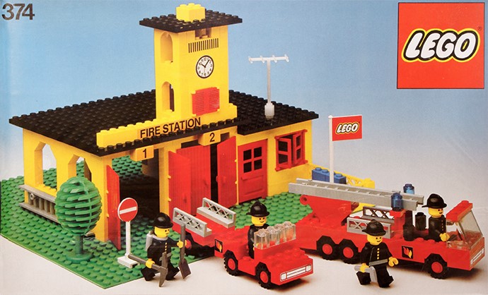 Конструктор LEGO (ЛЕГО) Town 374 Fire Station