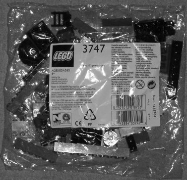 Конструктор LEGO (ЛЕГО) Trains 3747 Locomotive Dark Grey Bricks