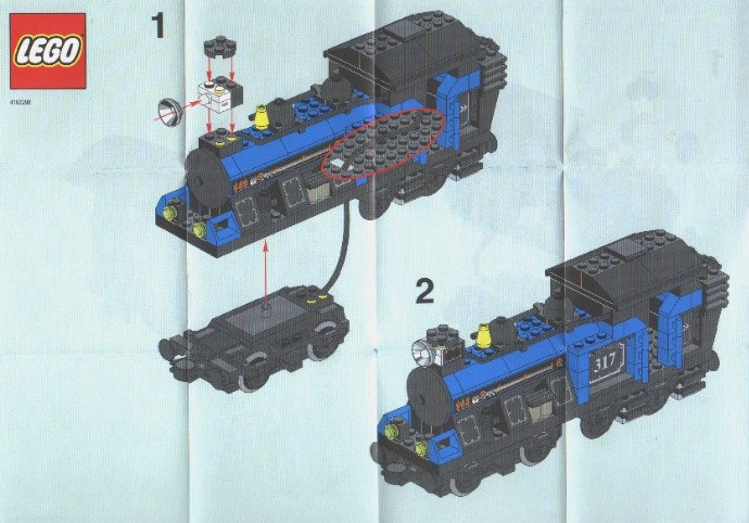 Конструктор LEGO (ЛЕГО) Trains 3748 Light Unit for Train