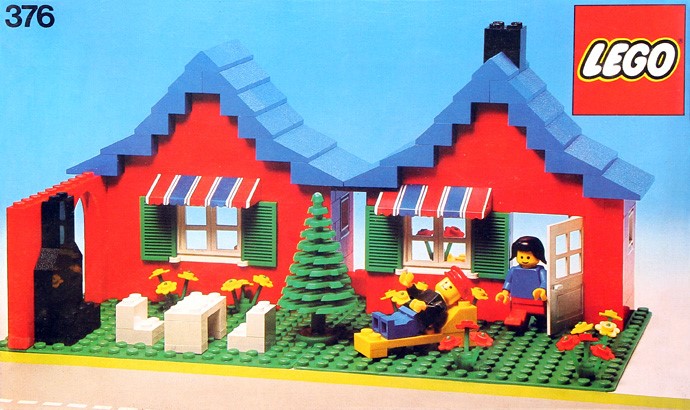Конструктор LEGO (ЛЕГО) Town 376 House with Garden