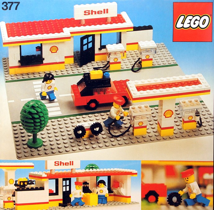 Конструктор LEGO (ЛЕГО) Town 377 Shell Service Station