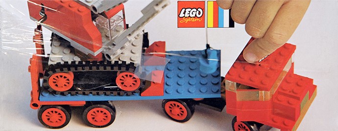 Конструктор LEGO (ЛЕГО) LEGOLAND 377 Crane and Float Truck