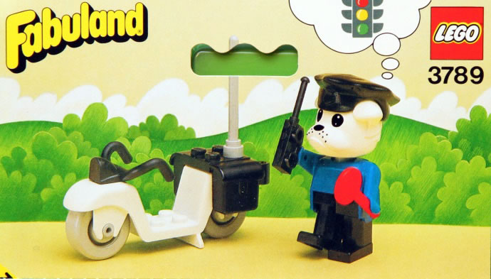 Конструктор LEGO (ЛЕГО) Fabuland 3789 Constable Clarke