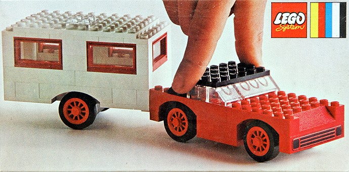 Конструктор LEGO (ЛЕГО) LEGOLAND 379 Car and Caravan