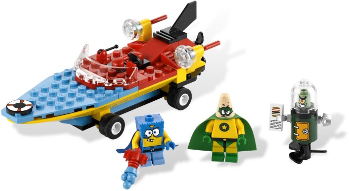 Конструктор LEGO (ЛЕГО) SpongeBob SquarePants 3815 Heroic Heroes of the Deep