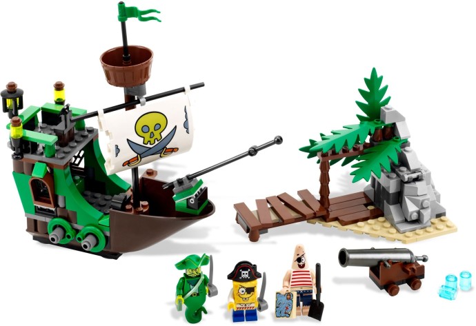 Конструктор LEGO (ЛЕГО) SpongeBob SquarePants 3817 The Flying Dutchman
