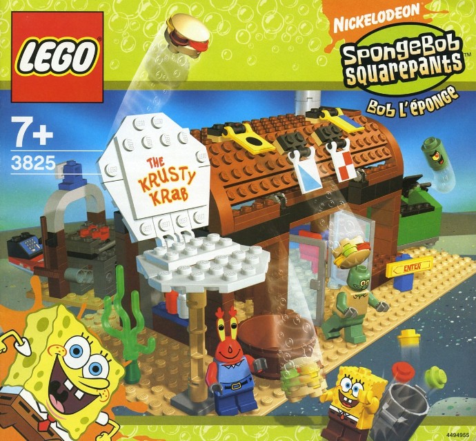 Конструктор LEGO (ЛЕГО) SpongeBob SquarePants 3825 Krusty Krab