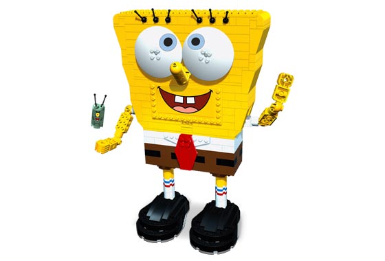 Конструктор LEGO (ЛЕГО) SpongeBob SquarePants 3826 Build-A-Bob
