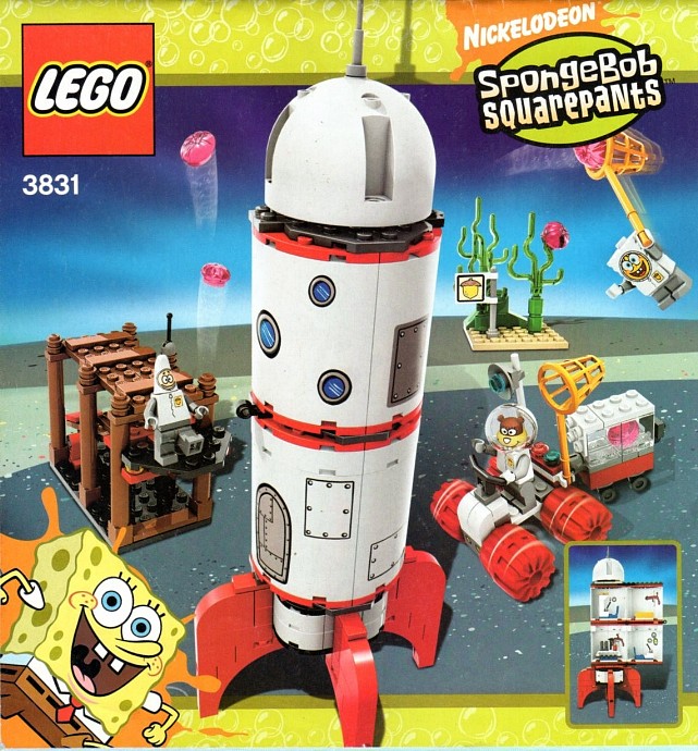 Конструктор LEGO (ЛЕГО) SpongeBob SquarePants 3831 Rocket Ride
