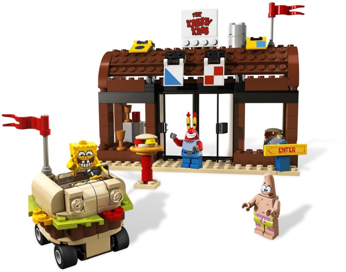 Конструктор LEGO (ЛЕГО) SpongeBob SquarePants 3833 Krusty Krab Adventures