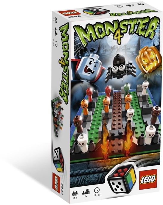 Конструктор LEGO (ЛЕГО) Games 3837 Monster 4
