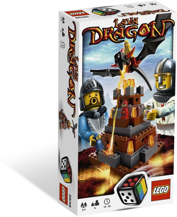 Конструктор LEGO (ЛЕГО) Games 3838 Lava Dragon 