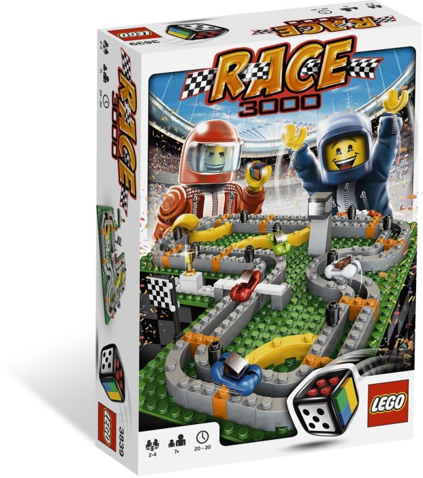 Конструктор LEGO (ЛЕГО) Games 3839 Race 3000