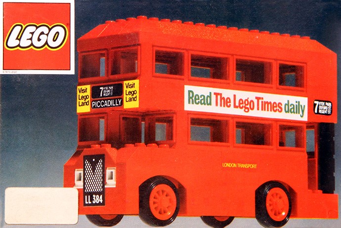 Конструктор LEGO (ЛЕГО) LEGOLAND 384 London Bus
