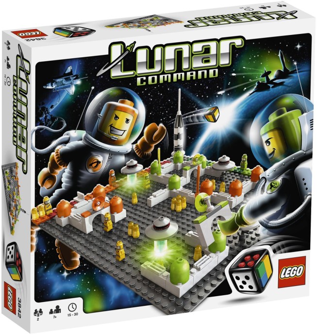 Конструктор LEGO (ЛЕГО) Games 3842 Lunar Command 