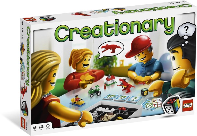 Конструктор LEGO (ЛЕГО) Games 3844 Creationary 