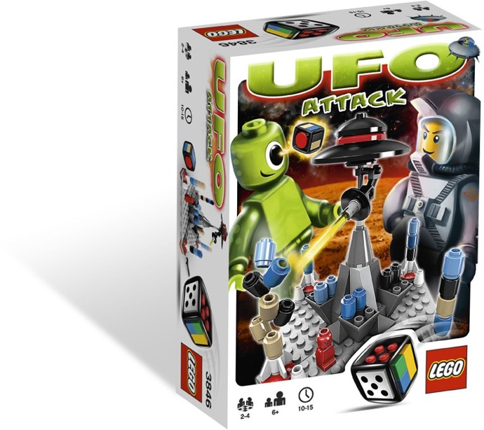 Конструктор LEGO (ЛЕГО) Games 3846 UFO Attack