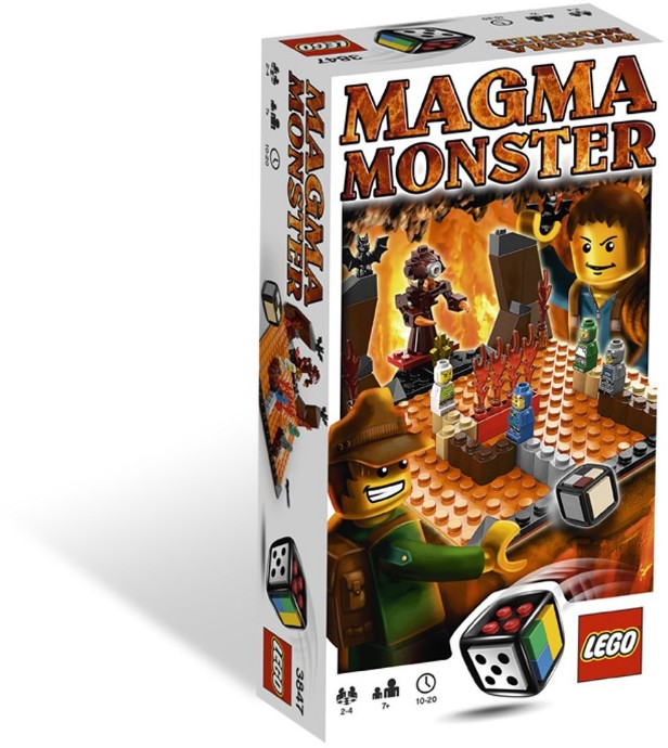 Конструктор LEGO (ЛЕГО) Games 3847 Magma Monster