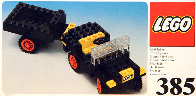 Конструктор LEGO (ЛЕГО) LEGOLAND 385 Jeep with Steering