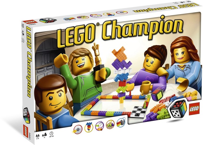 Конструктор LEGO (ЛЕГО) Games 3861 LEGO Champion