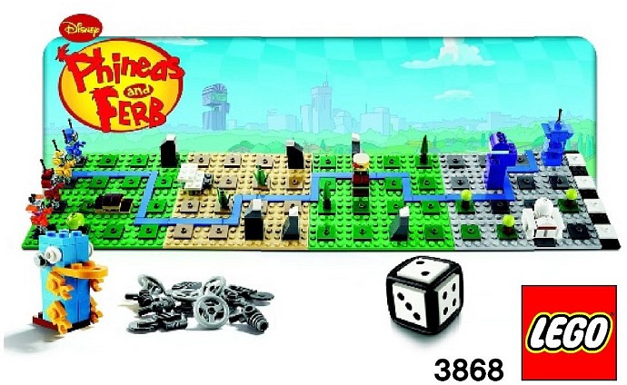 Конструктор LEGO (ЛЕГО) Games 3868 Phineas and Ferb