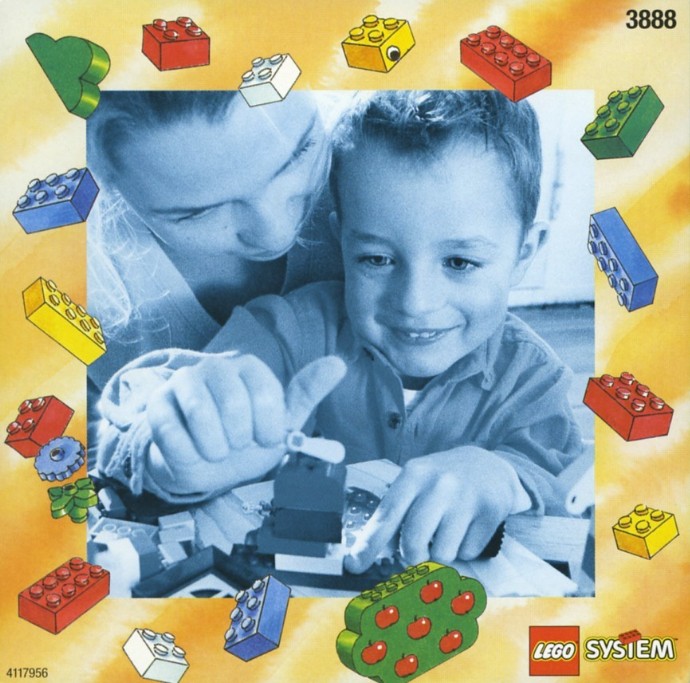 Конструктор LEGO (ЛЕГО) Freestyle 3888 Three '8's