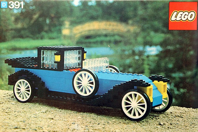 Конструктор LEGO (ЛЕГО) Hobby Set 391 1926 Renault