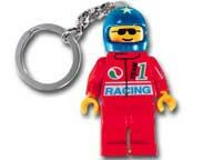 Конструктор LEGO (ЛЕГО) Gear 3915 Race Car Driver Key Chain