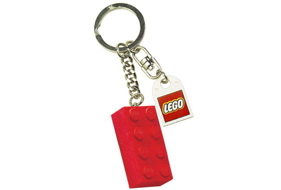 Конструктор LEGO (ЛЕГО) Gear 3917 Red Brick Key Chain