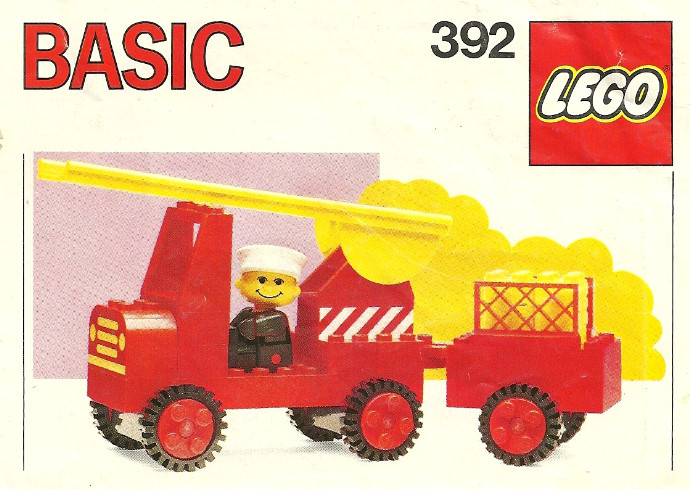 Конструктор LEGO (ЛЕГО) Basic 392 Fire Engine