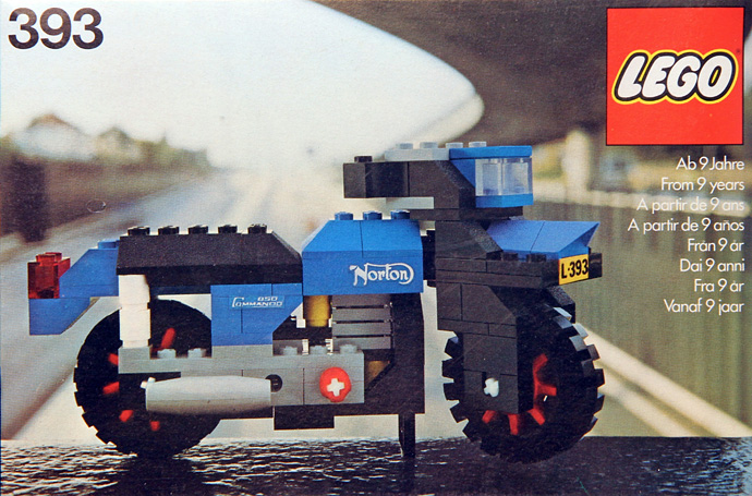 Конструктор LEGO (ЛЕГО) Hobby Set 393 Norton Motorcycle