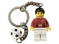 Конструктор LEGO (ЛЕГО) Gear 3946 Soccer Player and Ball Key Chain