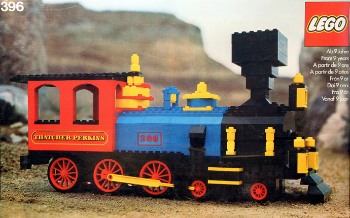 Конструктор LEGO (ЛЕГО) Hobby Set 396 Thatcher Perkins Locomotive