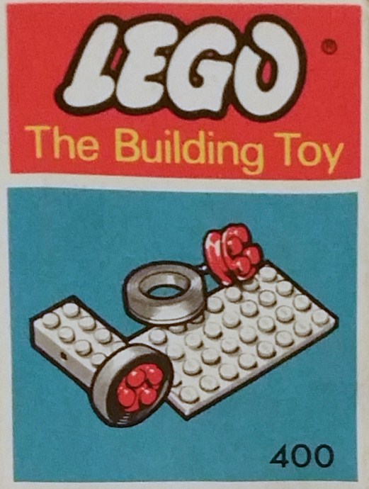 Конструктор LEGO (ЛЕГО) System 400 Small Wheels with Axles (The Building Toy)