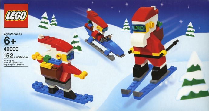 Конструктор LEGO (ЛЕГО) Seasonal 40000 Cool Santa Set